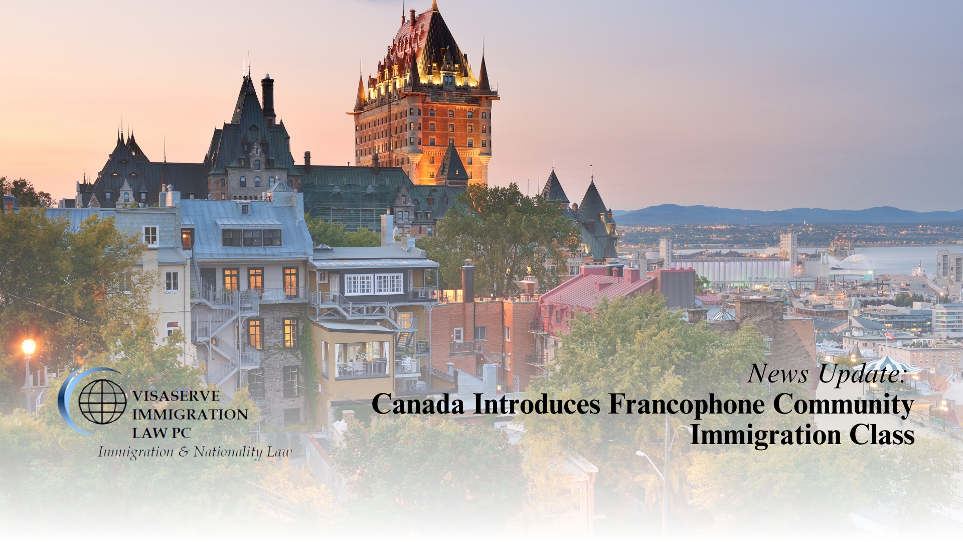 Canada Introduces Francophone Community Immigration Class