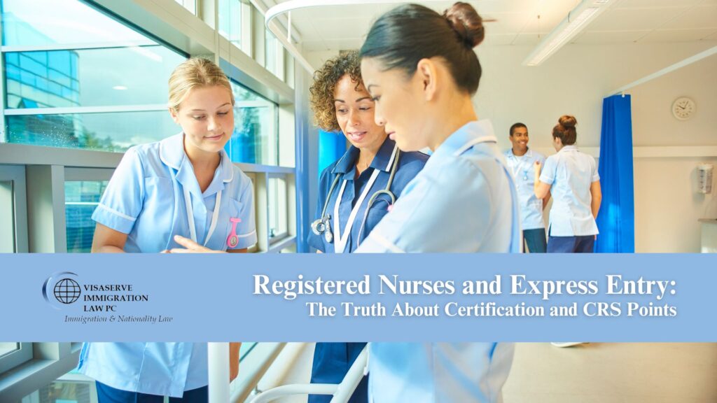 Express Entry for Registered Nurses: CRS Points Clarified