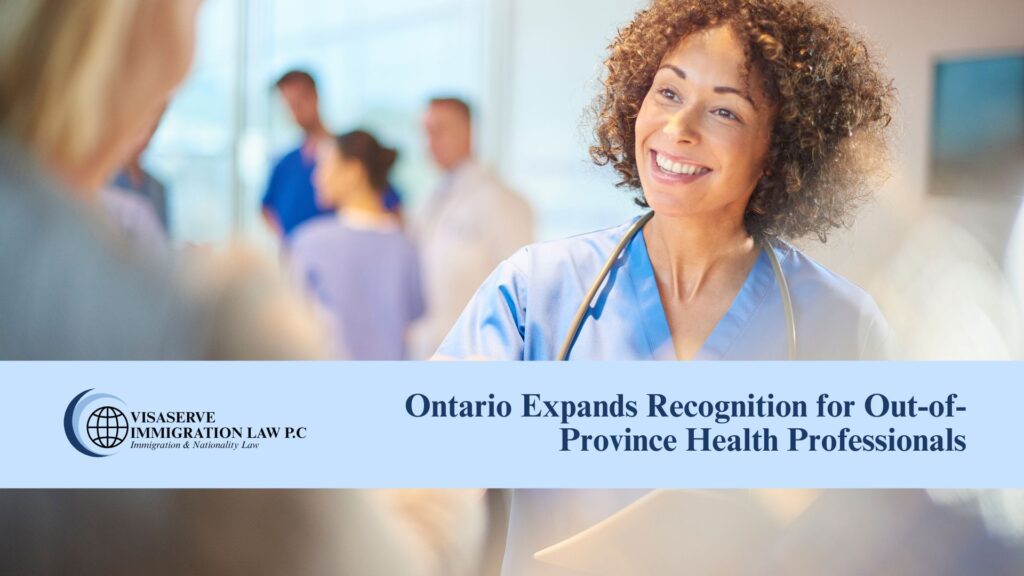 Ontario Expands Recognition for Out-of-Province Health Professionals