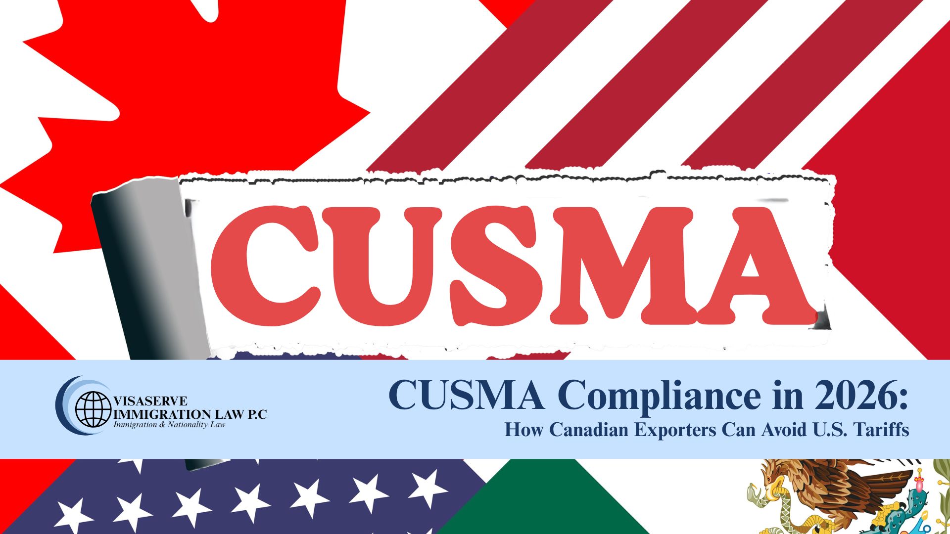 As trade tensions and tariff enforcement continue to reshape cross-border commerce in 2026, Canadian businesses exporting to the United States are increasingly searching for one solution: CUSMA compliance.